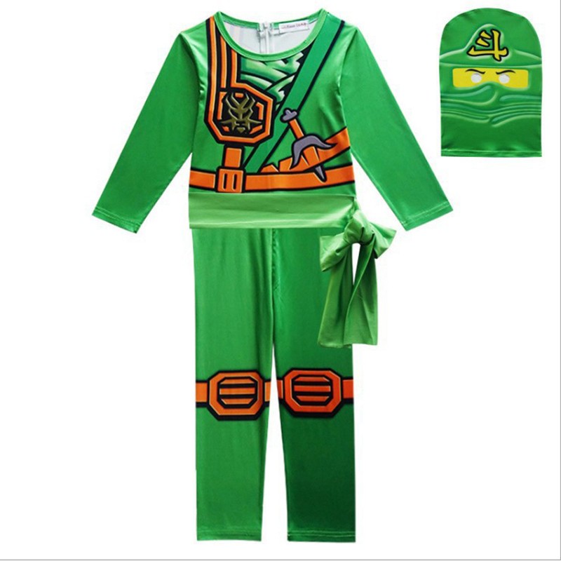 Green Suit+Headgear+Belt
